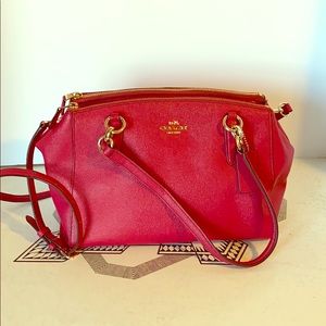 Coach Pink Crossbody Purse